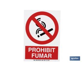 Prohibit fumar
