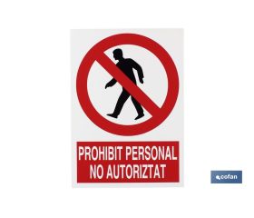 Prohibit personal no autoritat