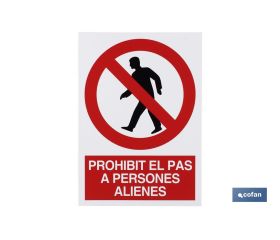 Prohibit pas persones alienes
