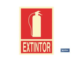 Señal Extintor en catalán