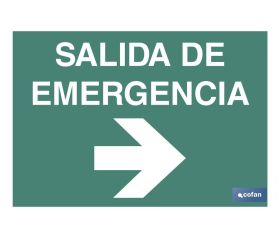 Salida de Emergencia Texto