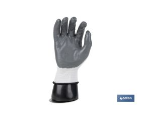 EXPOSITOR DE GUANTES BASE MAGNETICA