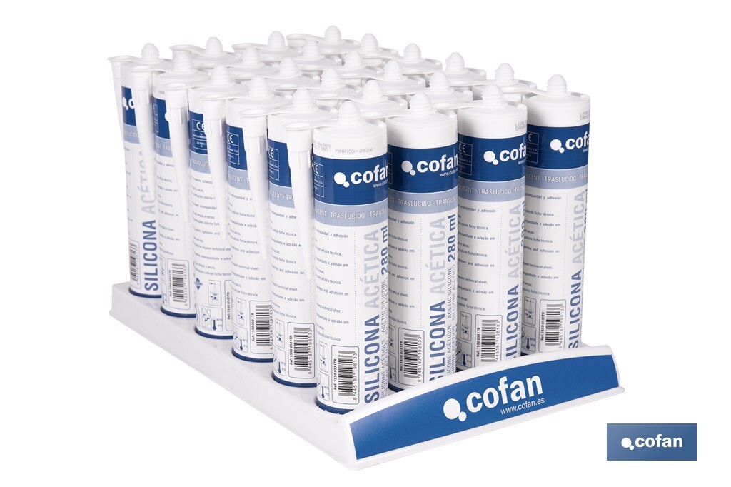 EXPOSITOR CARTUCHOS SILICONA