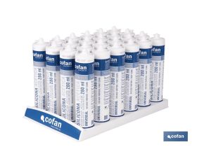 EXPOSITOR CARTUCHOS SILICONA