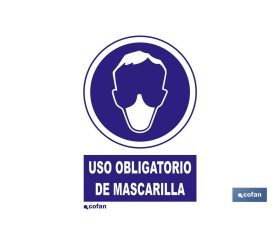 Uso obligatorio de mascarilla