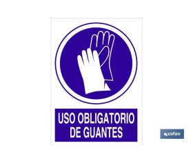 Uso obligatorio de guantes