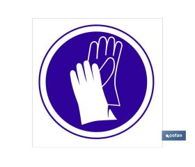 Obligatorio guantes