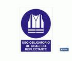 Uso obligatorio de chaleco reflectante
