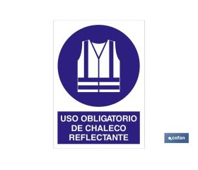 Uso obligatorio de chaleco reflectante
