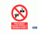 Prohibido fotos y video