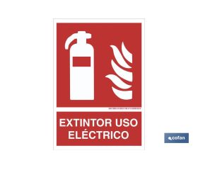 Extintor uso eléctrico