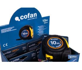 EXPOSITOR DE FLEXÓMETROS CON PROTECCIÓN DE GOMA 32 MM X 10 M 6 UDS.