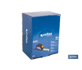 EXPOSITOR DE FLEXÓMETROS ANTIDESLIZANTES 19 MM X 5 M 12 UDS.