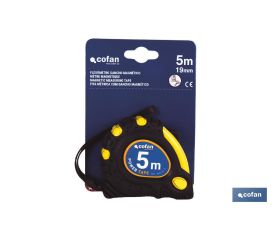 EXPOSITOR DE FLEXÓMETROS MAGNÉTICOS 19 MM X 5 M 12 UDS.