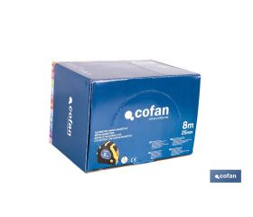 EXPOSITOR DE FLEXÓMETROS MAGNÉTICOS 25 MM X 8 M 6 UDS.