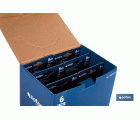 EXPOSITOR DE FLEXÓMETROS MAGNÉTICOS 25 MM X 8 M 6 UDS.