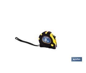 EXPOSITOR DE FLEXÓMETROS MAGNÉTICOS 25 MM X 8 M 6 UDS.