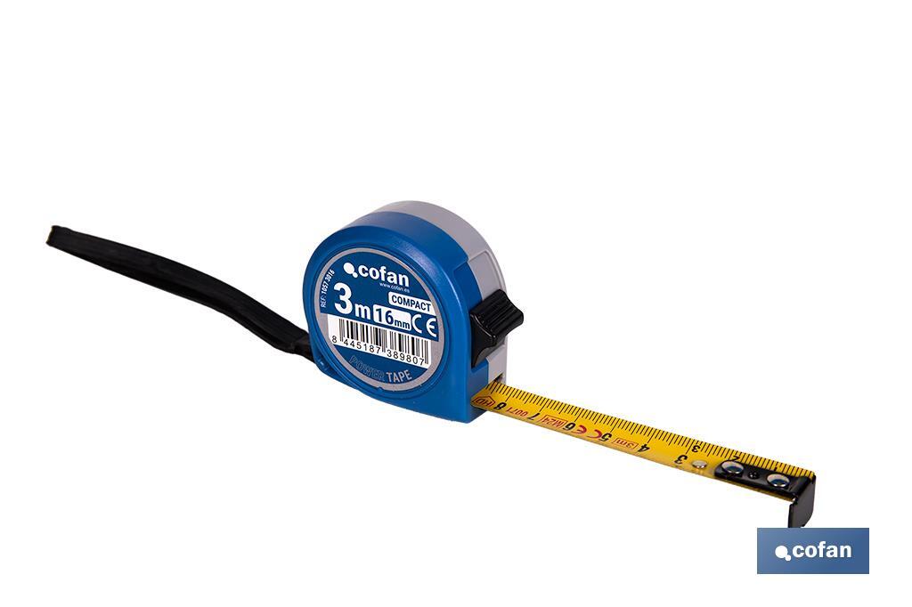 EXPOSITOR FLEXÓMETRO ESTÁNDAR 16 MM X 3 M 12 UDS.