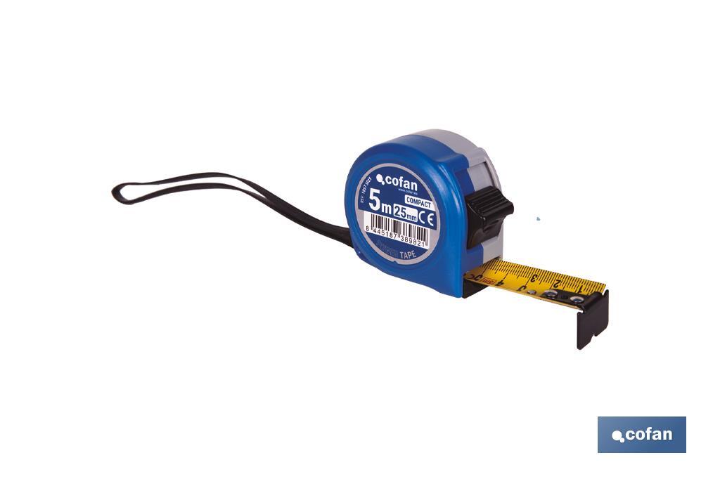 EXPOSITOR FLEXÓMETRO ESTÁNDAR 25 MM X 5 M 12 UDS.