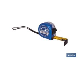 EXPOSITOR FLEXÓMETRO ESTÁNDAR 25 MM X 5 M 12 UDS.