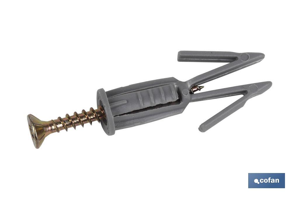 TACO FLECHA PLACAS DE YESO 6 x 10mm