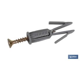 TACO FLECHA PLACAS DE YESO 6 x 10mm