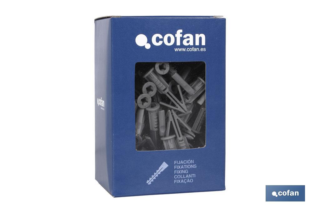 TACO FLECHA PLACAS DE YESO 6 x 10mm