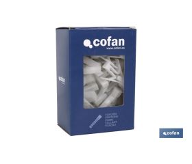 TACO PLADUR CON ALAS 10 X 38 MM