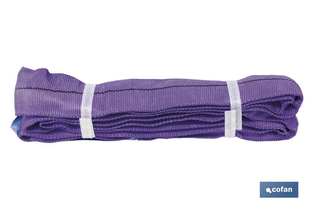 ESLINGA TUBULAR 1000KG (Ø2M-LARGO 1M)