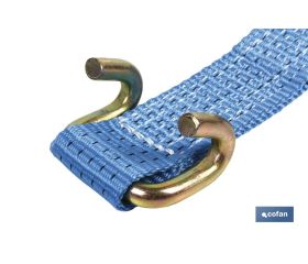 RACHET + 0,5 MTS CINTA 5000 KGS + GANCHO ABIERT