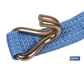 RACHET + 0,5 MTS CINTA 3000 KGS + GANCHO CERRADO