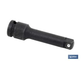 Alargadera de impacto  1/4 | Con longitud de 50 mm | Prolongador de impacto de 1/4