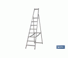 ESCALERA ALUMINIO SOLDADA 5 PELDAÑOS - REFORZADA