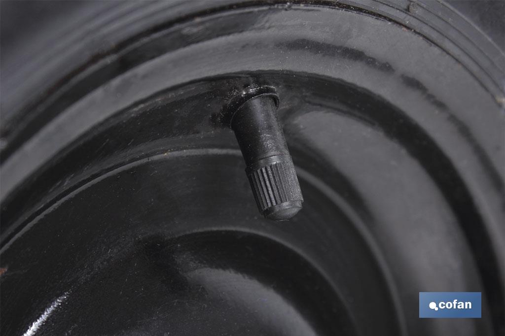 RUEDA CARRETILLA OBRA NEUMATICA C/VARILLAS