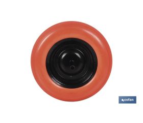 RUEDA CARRETILLA OBRA IMPINCHABLE C/VARILLAS