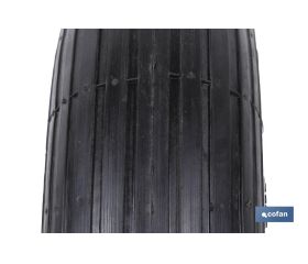 RUEDA CARRET. OBRA LLANTA ABS NEUMATICA