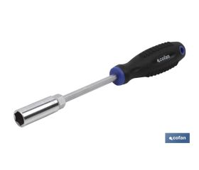 Destornillador de vaso hexagonal | Modelo Comfort plus | Medida de huella desde SW 5 mm hasta SW 14 mm