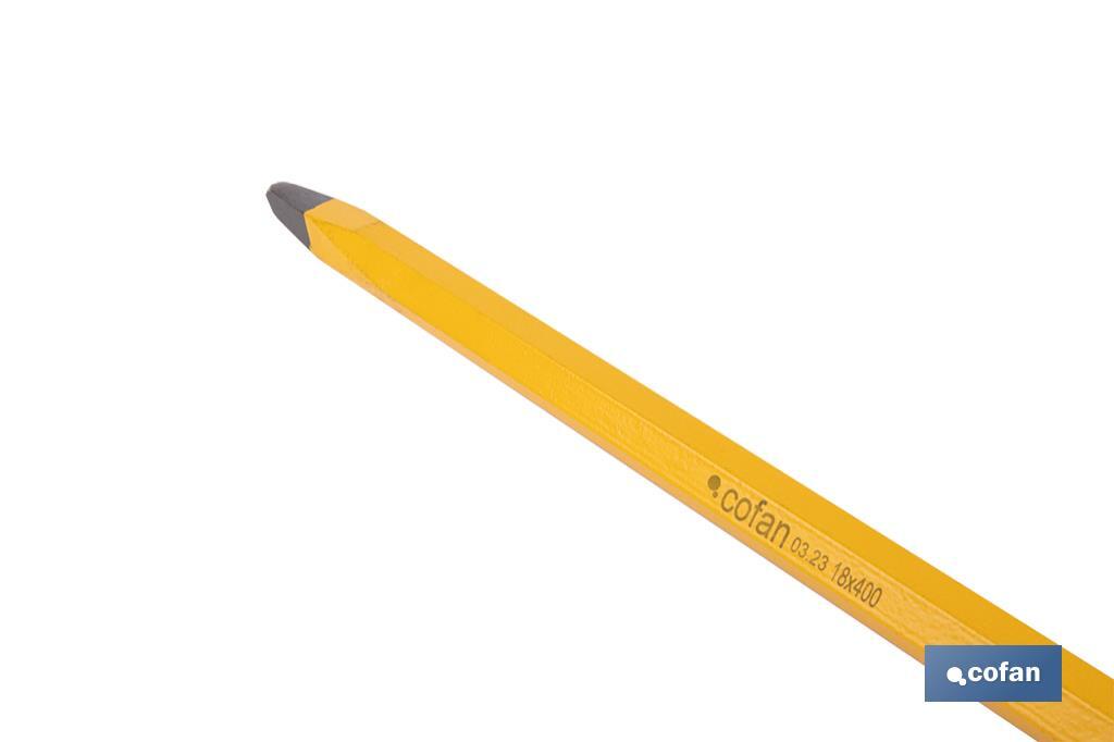 PUNTERO HEXAGONAL 16X300