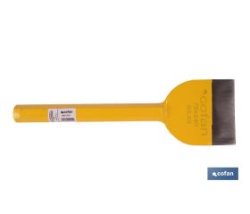 Cincel ancho para ladrillos | Sin mango protector | Dos medidas disponibles | Fabricado en acero