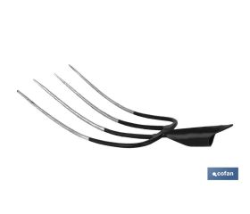 Horca forjada en acero especial | Mango no incluido | Dispone de 6 púas