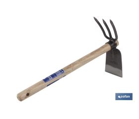 ZACHO RECTO 3 PUNTAS Y MANGO 80X230MM