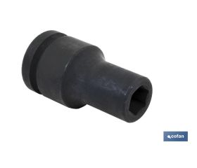 Vaso de impacto hexagonal de 1 | Serie Larga | Disponible en varias medidas