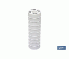 ROLLO 12 MTS CINTA PTFE DE 12mm X 0,076mm