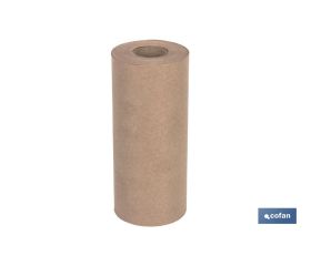 Rollo de papel Kraft para suelos | Color marrón | Medidas en 105 cm de ancho y 45 metros de largo