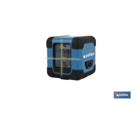 Nivel láser | Líneas cruzadas | Modo manual y autonivelante | Rango de trabajo: 30 m | Incluye bolsa
