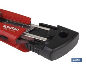 CUTTER HOJA PARTIBLE 18MM CUERPO ZAMAK