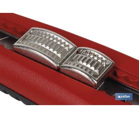 CUTTER HOJA PARTIBLE 18MM CUERPO ZAMAK