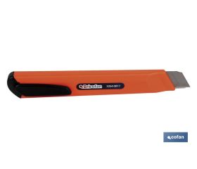 Cúter Estándar | Fabricado en ABS | Medidas de la cuchilla: 18 mm