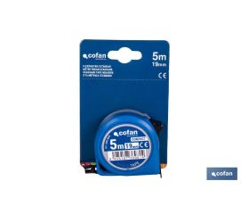 FLEXÓMETRO ESTÁNDAR 16 MM X 3 M