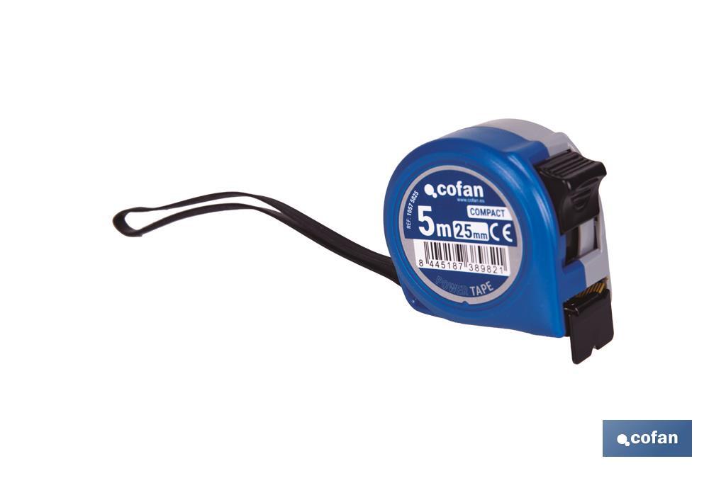 FLEXÓMETRO ESTÁNDAR 25 MM X 5 M